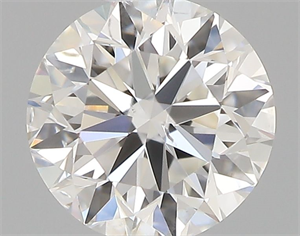 Picture of Natural Diamond 0.40 Carats, Round with Very Good Cut, H Color, SI1 Clarity and Certified by GIA