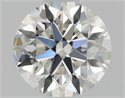 Natural Diamond 0.40 Carats, Round with Excellent Cut, H Color, VVS1 Clarity and Certified by GIA