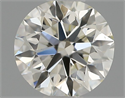 Natural Diamond 0.40 Carats, Round with Excellent Cut, I Color, VS2 Clarity and Certified by IGI