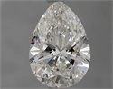 Natural Diamond 1.02 Carats, Pear with  Cut, G Color, SI2 Clarity and Certified by GIA