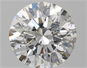 Natural Diamond 1.81 Carats, Round with Excellent Cut, F Color, SI2 Clarity and Certified by GIA