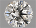 Natural Diamond 0.56 Carats, Round with Excellent Cut, K Color, VS1 Clarity and Certified by GIA