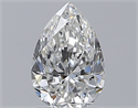 Natural Diamond 1.00 Carats, Pear with  Cut, F Color, VS2 Clarity and Certified by GIA