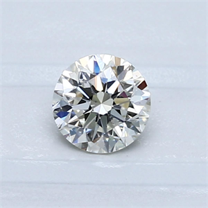 Picture of Natural Diamond 0.60 Carats, Round with Very Good Cut, K Color, SI2 Clarity and Certified by GIA