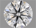 Natural Diamond 0.50 Carats, Round with Very Good Cut, G Color, SI2 Clarity and Certified by GIA