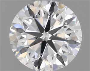 Picture of Natural Diamond 0.50 Carats, Round with Very Good Cut, G Color, SI2 Clarity and Certified by GIA