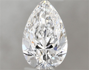 Picture of Natural Diamond 0.70 Carats, Pear with  Cut, D Color, VS2 Clarity and Certified by GIA