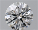 Natural Diamond 0.41 Carats, Round with Excellent Cut, G Color, SI1 Clarity and Certified by GIA