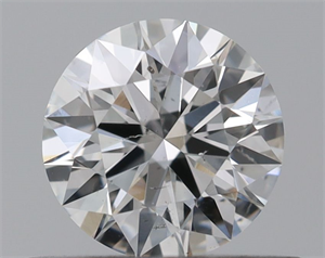 Picture of Natural Diamond 0.41 Carats, Round with Excellent Cut, G Color, SI1 Clarity and Certified by GIA