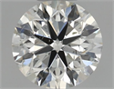 Natural Diamond 0.40 Carats, Round with Excellent Cut, G Color, SI1 Clarity and Certified by IGI