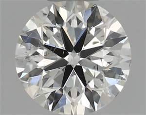 Picture of Natural Diamond 0.40 Carats, Round with Excellent Cut, G Color, SI1 Clarity and Certified by IGI