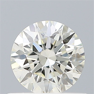 Picture of Natural Diamond 0.50 Carats, Round with Excellent Cut, K Color, VS2 Clarity and Certified by GIA