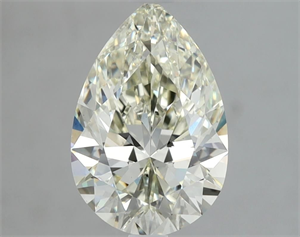 Picture of Natural Diamond 2.01 Carats, Pear with  Cut, K Color, VS2 Clarity and Certified by IGI