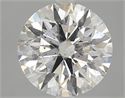 Natural Diamond 3.18 Carats, Round with Excellent Cut, F Color, SI2 Clarity and Certified by IGI