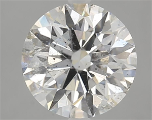 Picture of Natural Diamond 3.18 Carats, Round with Excellent Cut, F Color, SI2 Clarity and Certified by IGI