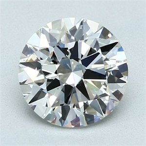 Picture of Natural Diamond 1.70 Carats, Round with Excellent Cut, H Color, VVS2 Clarity and Certified by GIA