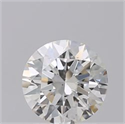 Natural Diamond 1.80 Carats, Round with Excellent Cut, H Color, SI1 Clarity and Certified by GIA