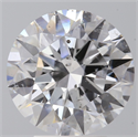 Natural Diamond 3.02 Carats, Round with Excellent Cut, D Color, SI2 Clarity and Certified by GIA