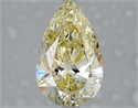 Natural Diamond 2.00 Carats, Pear with  Cut, K Color, SI1 Clarity and Certified by IGI