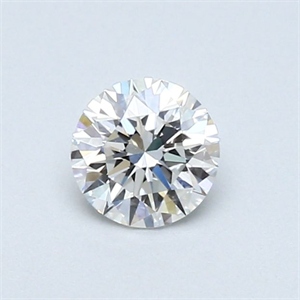 Picture of Natural Diamond 0.43 Carats, Round with Excellent Cut, F Color, VS2 Clarity and Certified by GIA