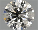 Natural Diamond 0.50 Carats, Round with Very Good Cut, I Color, SI2 Clarity and Certified by IGI