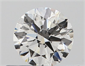 Natural Diamond 0.40 Carats, Round with Excellent Cut, G Color, VS2 Clarity and Certified by GIA