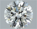 Natural Diamond 2.00 Carats, Round with Excellent Cut, H Color, SI1 Clarity and Certified by IGI