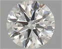 Natural Diamond 0.40 Carats, Round with Excellent Cut, I Color, SI1 Clarity and Certified by GIA