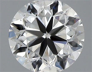 Picture of Natural Diamond 0.41 Carats, Round with Very Good Cut, I Color, VVS1 Clarity and Certified by GIA