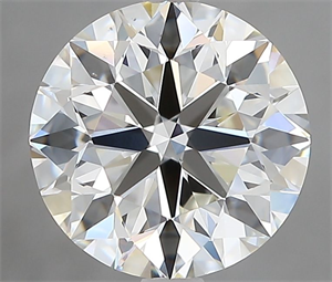 Picture of Natural Diamond 3.01 Carats, Round with Excellent Cut, H Color, VS1 Clarity and Certified by IGI