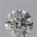 Natural Diamond 0.50 Carats, Round with Very Good Cut, J Color, SI1 Clarity and Certified by GIA