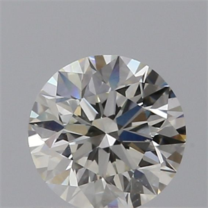 Picture of Natural Diamond 0.50 Carats, Round with Very Good Cut, J Color, SI1 Clarity and Certified by GIA