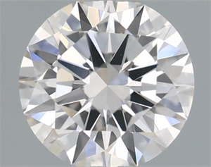 Picture of Natural Diamond 0.40 Carats, Round with Excellent Cut, F Color, VS2 Clarity and Certified by GIA