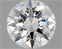 Natural Diamond 2.01 Carats, Round with Excellent Cut, D Color, VVS1 Clarity and Certified by GIA