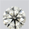 Natural Diamond 0.70 Carats, Round with Very Good Cut, K Color, SI1 Clarity and Certified by IGI