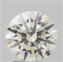 Natural Diamond 2.04 Carats, Round with Excellent Cut, J Color, VVS2 Clarity and Certified by GIA