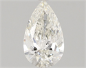 Natural Diamond 1.02 Carats, Pear with  Cut, J Color, SI1 Clarity and Certified by GIA