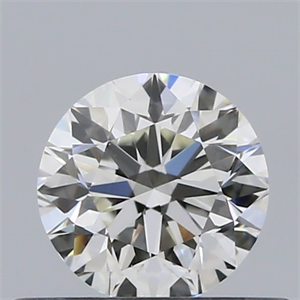 Picture of Natural Diamond 0.40 Carats, Round with Very Good Cut, J Color, VS1 Clarity and Certified by GIA