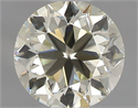 Natural Diamond 0.40 Carats, Round with Very Good Cut, K Color, VVS2 Clarity and Certified by IGI