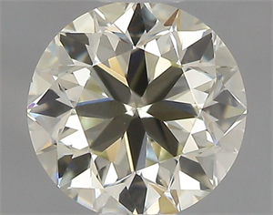 Picture of Natural Diamond 0.40 Carats, Round with Very Good Cut, K Color, VVS2 Clarity and Certified by IGI