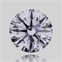 Natural Diamond 0.50 Carats, Round with Excellent Cut, J Color, VVS2 Clarity and Certified by GIA