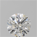 Natural Diamond 2.02 Carats, Round with Excellent Cut, H Color, SI1 Clarity and Certified by GIA