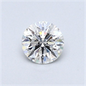 Natural Diamond 0.44 Carats, Round with Very Good Cut, F Color, VS2 Clarity and Certified by GIA