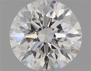 Picture of Natural Diamond 0.51 Carats, Round with Very Good Cut, E Color, I1 Clarity and Certified by GIA