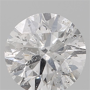 Picture of Natural Diamond 0.60 Carats, Round with Very Good Cut, E Color, I1 Clarity and Certified by IGI