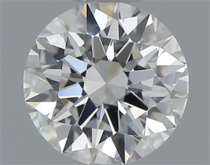 Picture of Natural Diamond 0.40 Carats, Round with Excellent Cut, E Color, VS1 Clarity and Certified by GIA