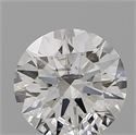 Natural Diamond 0.50 Carats, Round with Excellent Cut, G Color, I1 Clarity and Certified by IGI