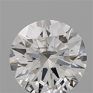 Picture of Natural Diamond 0.50 Carats, Round with Excellent Cut, G Color, I1 Clarity and Certified by IGI