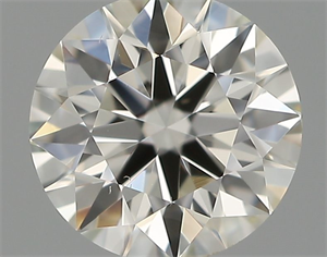 Picture of Natural Diamond 0.40 Carats, Round with Excellent Cut, H Color, VS2 Clarity and Certified by IGI