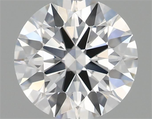 Picture of Natural Diamond 0.42 Carats, Round with Excellent Cut, E Color, VS1 Clarity and Certified by GIA